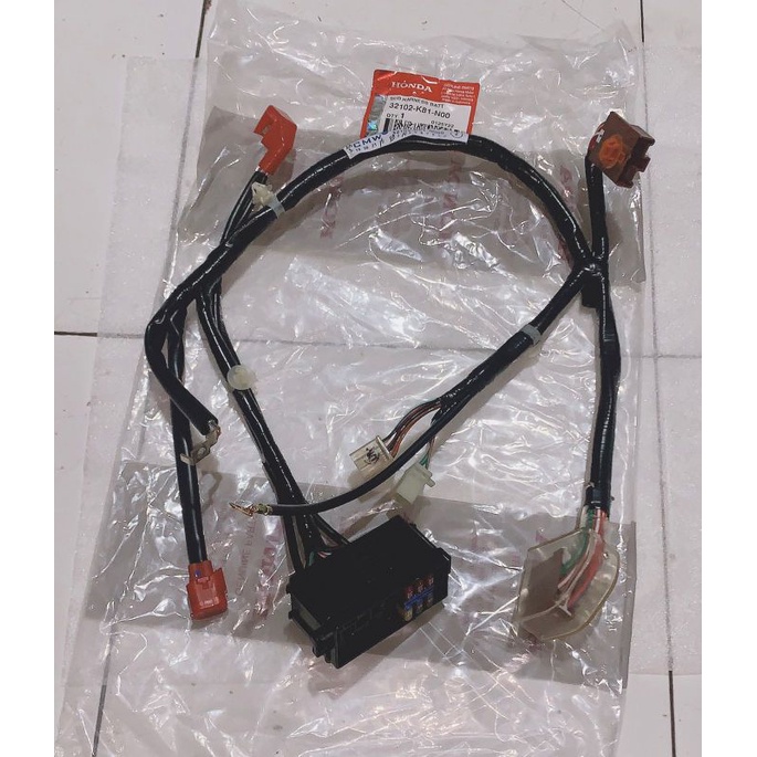 RUMAH SEKRING BOX BEAT ESP HONDA K81 ORIGINAL FULLSET KABEL ECU DAN AKI BARANG BARU ASLI AHM