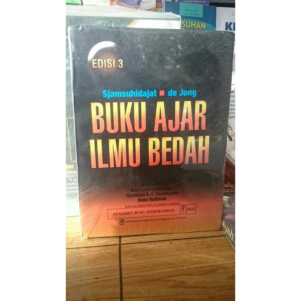 Buku Buku Ajar Ilmu Bedah Edisi 3 Hard Cover Baru