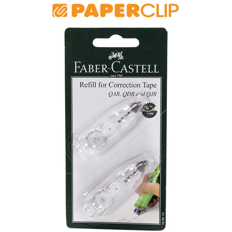 

CORRECTION TAPE FABER CASTELL 169414 REFIL/2