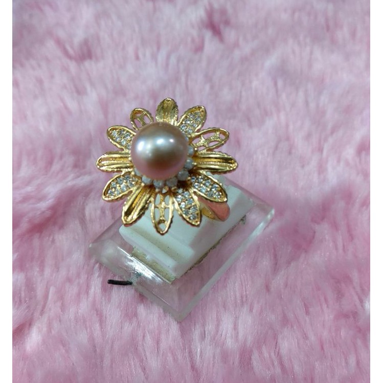 Cincin Mutiara Lombok Cincin Mutiara Air Tawar Lombok /Alsa Pearls