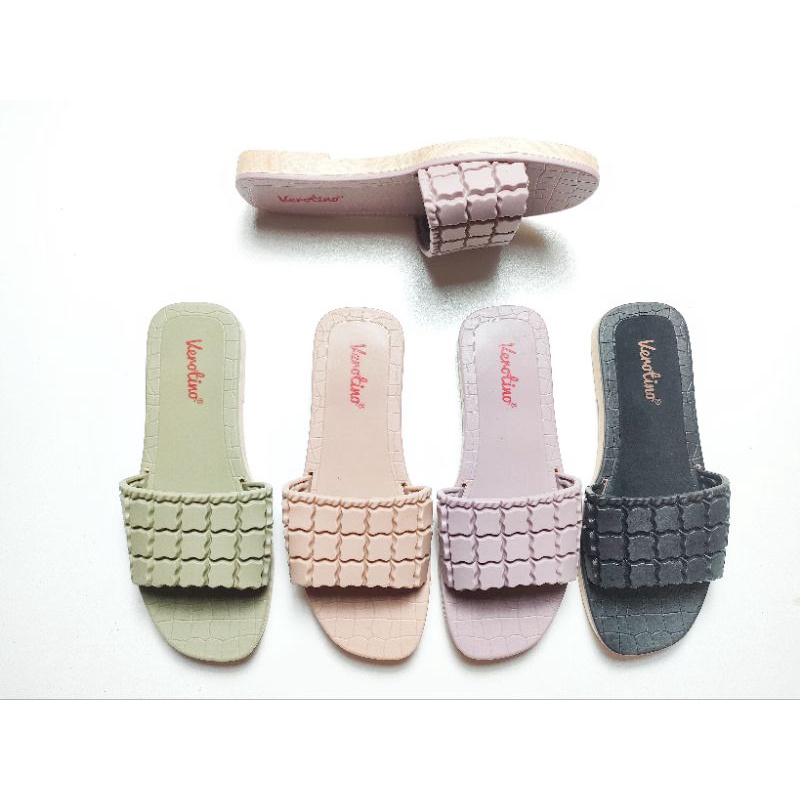 SANDAL IMPORT SELOP WANITA GLANZTON KARET JELLY 3010-16 TAHU