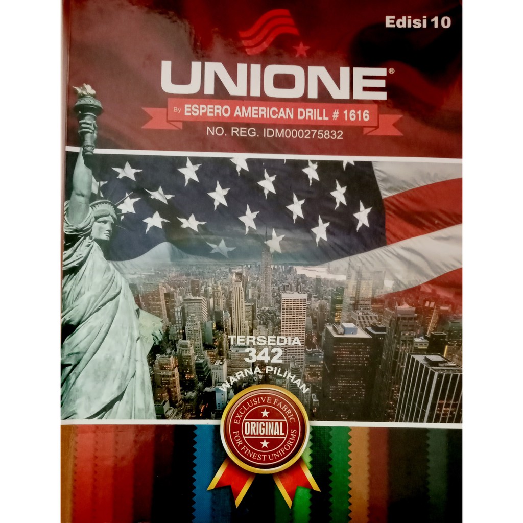 [Kain Seragam] ECER  -  KAIN AMERICAN DRILL - UNIONE BY ESPERO AMERICAN DRILL #1616