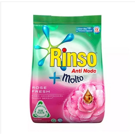 Rinso Molto 10000 Deterjen Bubuk 440gr [Nisadkc]