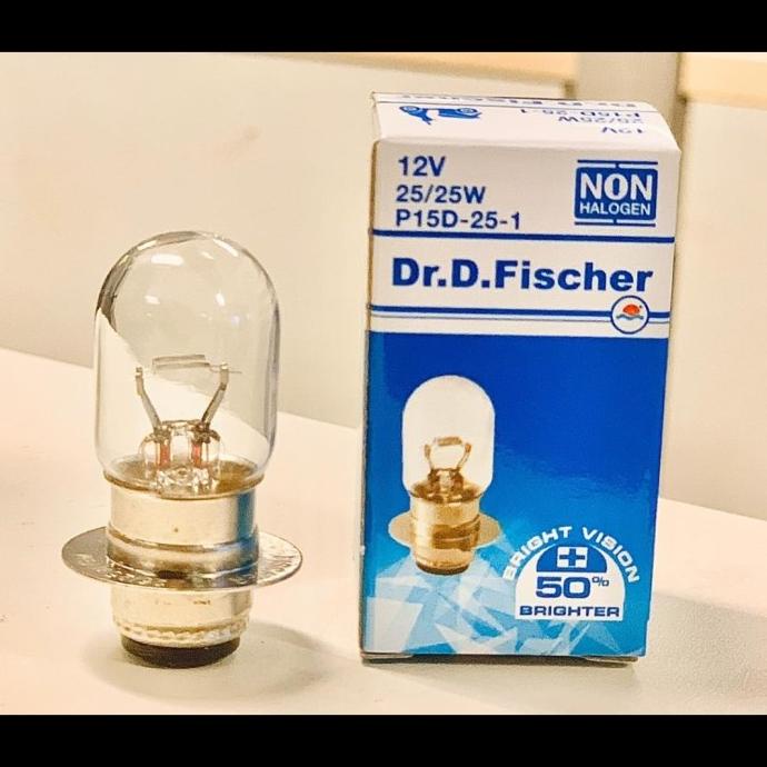 DR.D.FISCHER LAMPU MOTOR REVO STANDAR 35W/35W rod14 Berkualitas