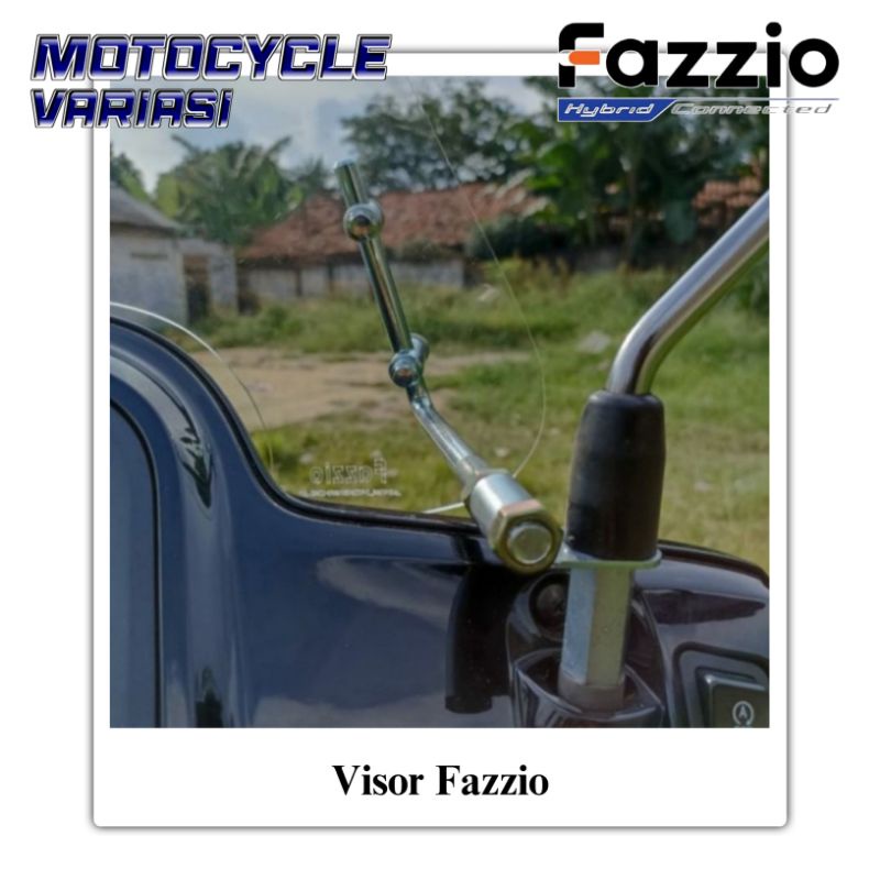 Visor Fazzio Windshield Fazzio Penadah Angin Fazzio PNP