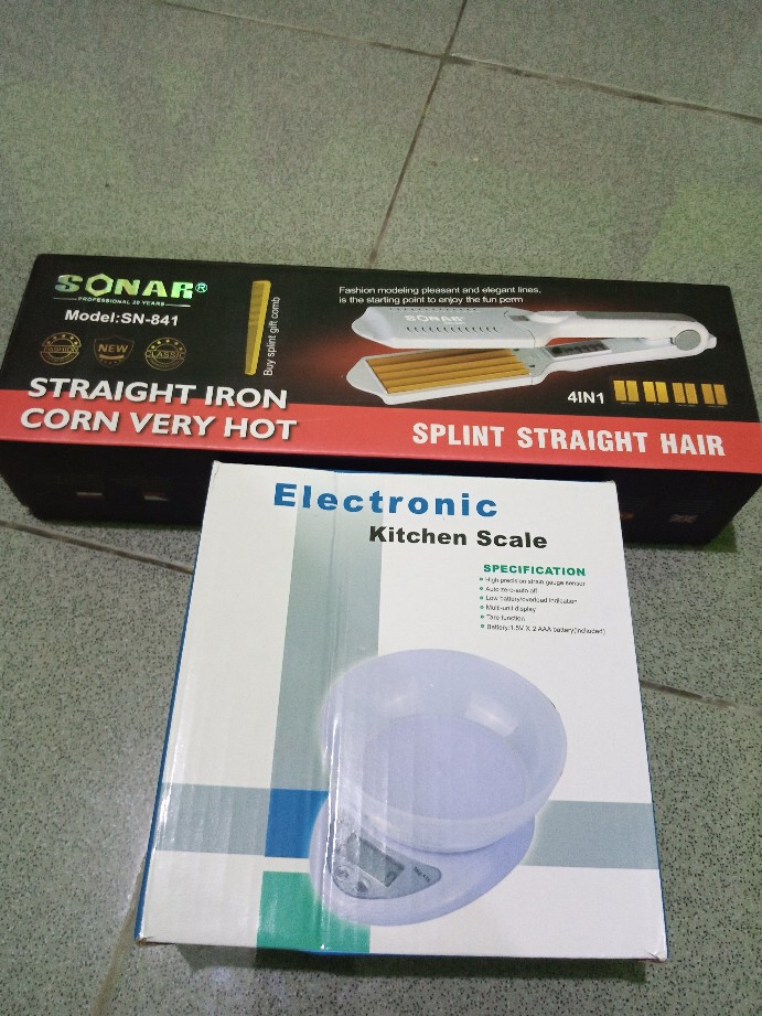 Timbangan Kue / Timbangan Dapur Digital 5 Kg Plus Mangkok