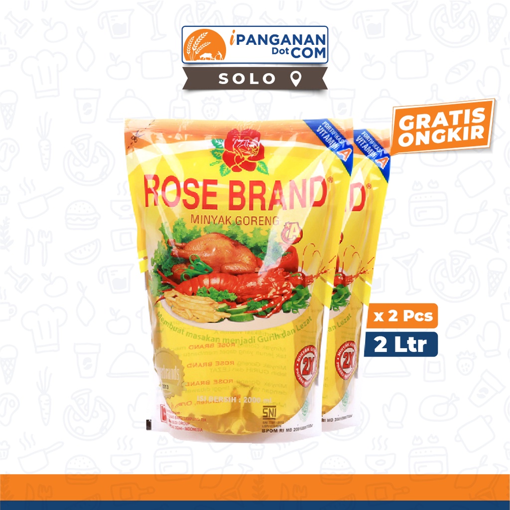 

Minyak Goreng Rose Brand 2 L x 2 Pack [Gratis Ongkir] - SKT
