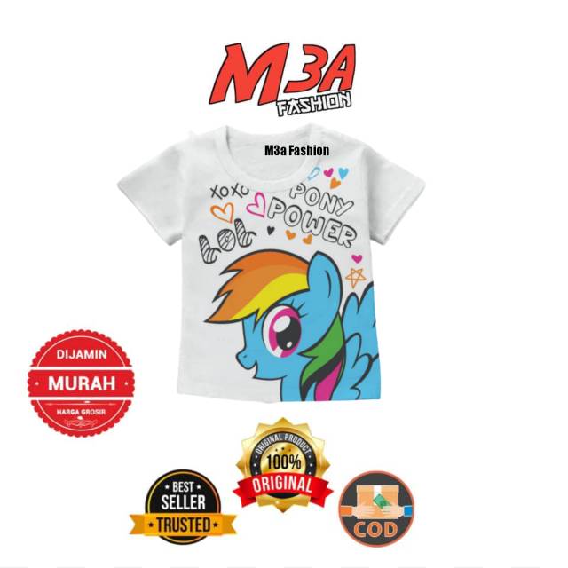 M188 kaos anak baju anak atasan anak 1-10 thn cewek