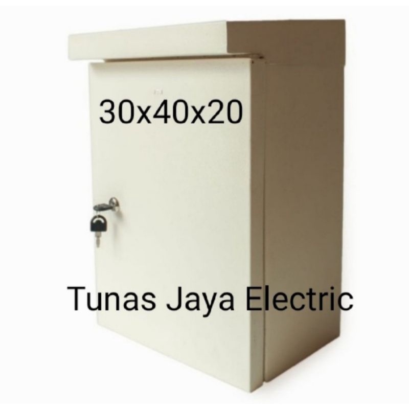 Box Panel Listrik 30x40x20 Model Topi (Kunci Putar)