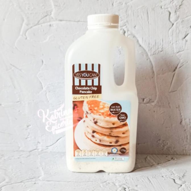 

TERBARU Yes You Can Chocolate Chip Pancake Gluten Free 175 Gram Premix Instant