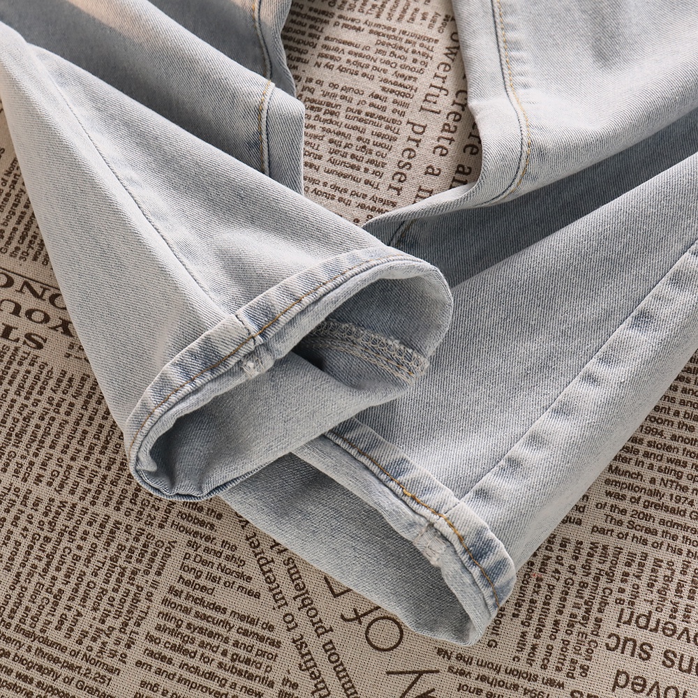 celana jeans wanita / celana jeans model terbaru / korean style / termurah kekinian/pinggang elastis（realpict）