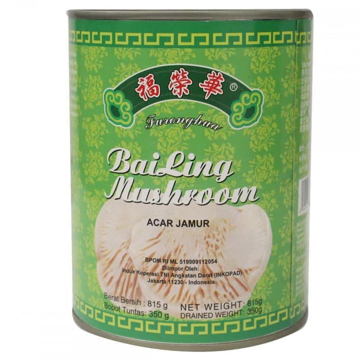 

BaiLing Mushroom TTS 815gr / Jamur Kaleng/ Canned Mushrooms