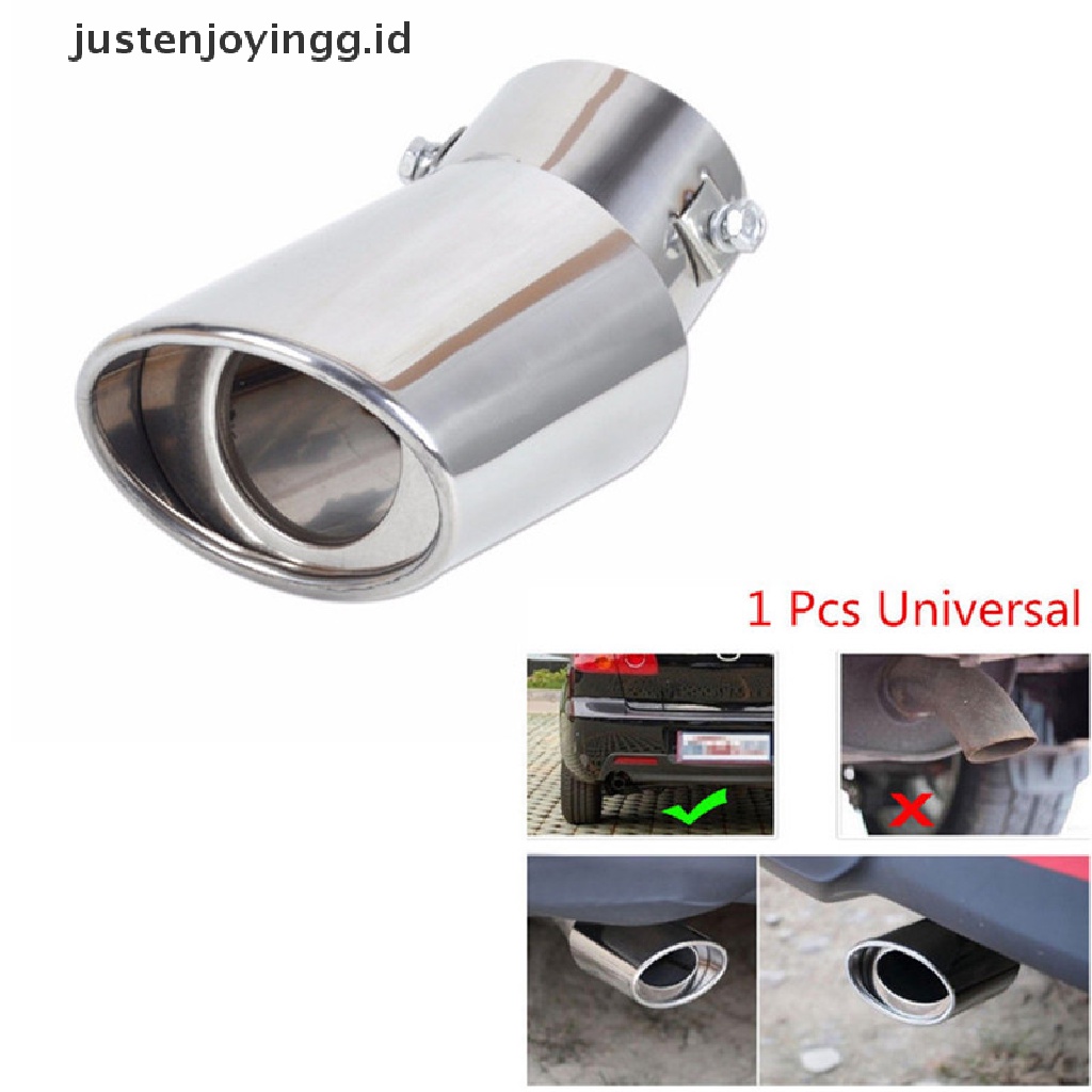 Muffler Pipa Knalpot Universal Bahan Stainless Steel Untuk Mobil