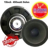 speaker woofer elsound 15 inch original