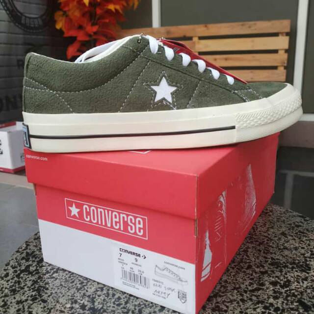CONVERSE ONE STAR ARMY PREMIUM BNIB