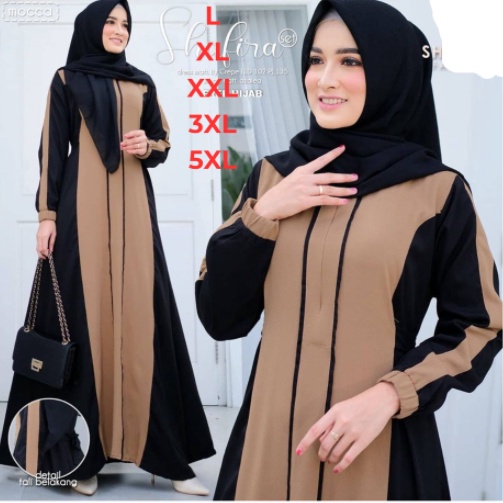 gamis jumbo wanita remaja dewasa import kekinian baju gamis terbaru2022 bsju games lebaran terbaru 2