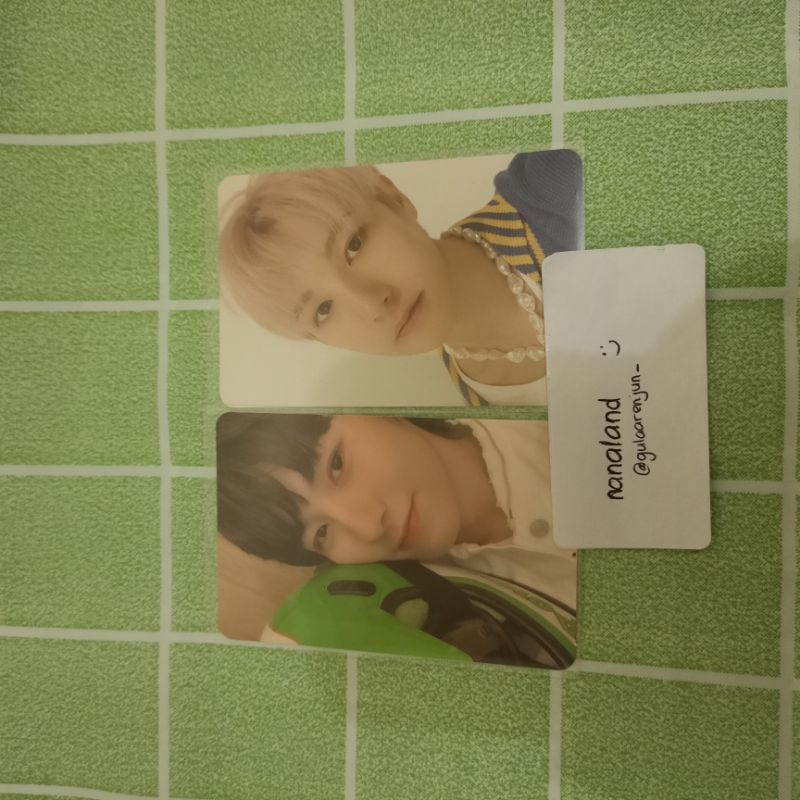 renjun boom photocard