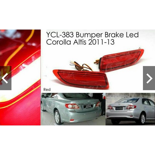 LED BUMPER COROLLA ALTIS - LED REFLECTOR MOBIL COROLLA ALTIS