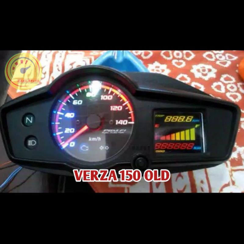 Sticker Modif Speedometer Verza 150