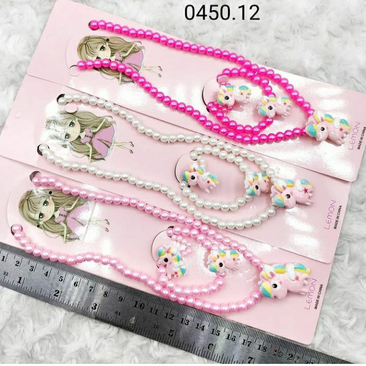 KALUNG ANAK SET MUTIARA ECERAN