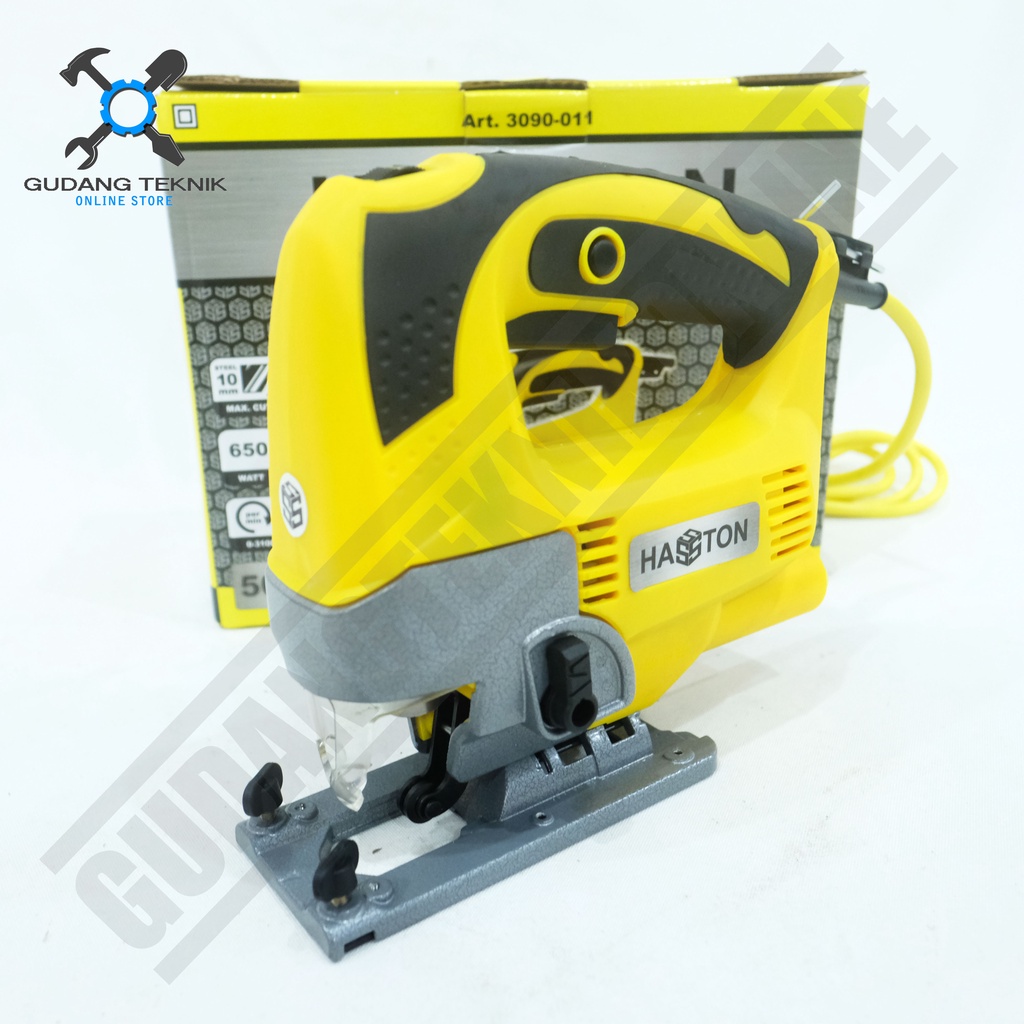 Mesin Jigsaw HASSTON PROHEX 3090-011 / Jig Saw Mesin Gergaji Kayu Triplek Mika HASTON 3090 011