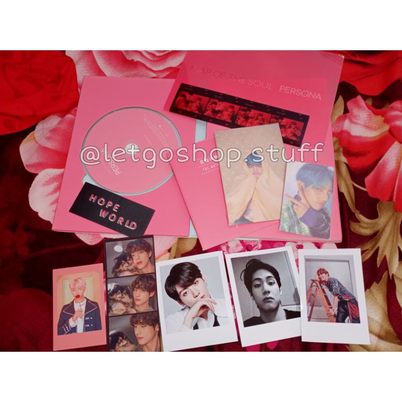 ALBUM BTS PERSONA VER.3 UNSEALED PC TAEHYUNG POSTCARD TAEHYUNG