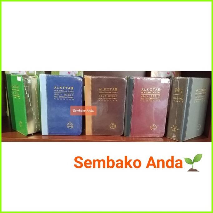 Alkitab Dwibahasa Bilingual Indonesia - Inggris NIV