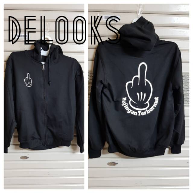 Jaket Zipper Custom “Bajingan Terhormat “