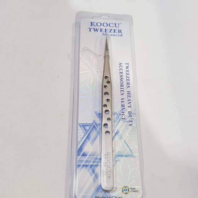 PINSET STAINLESS TWEEZERS KOCCU SS-SA SR LURUS