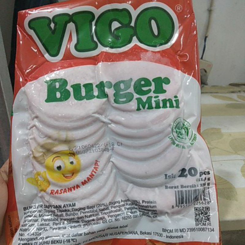 

Patties Burger Mini Vigo