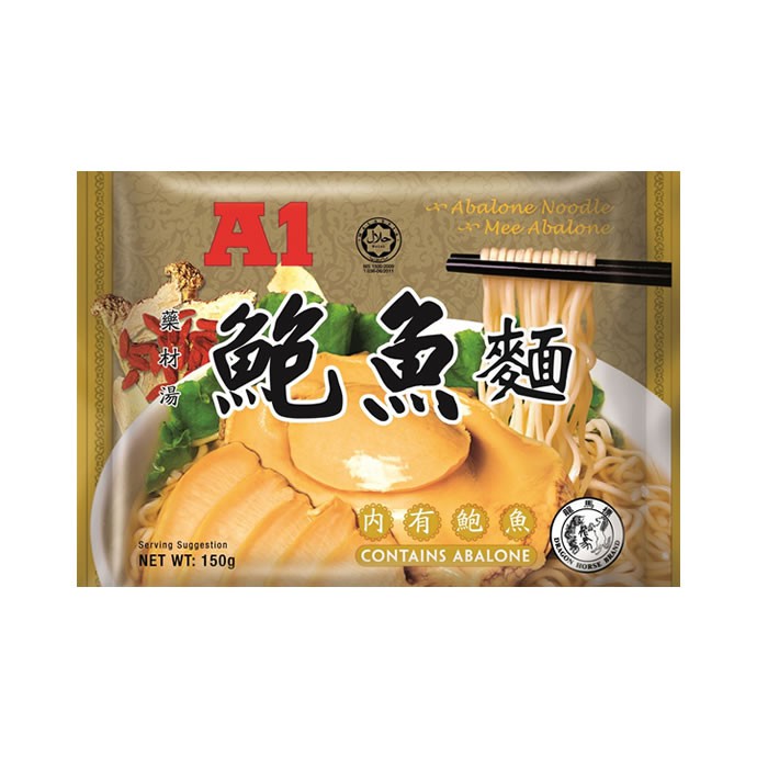 

A1 Abalone Instant Noodle Mie Abalone Mie Instant dengan Abalone