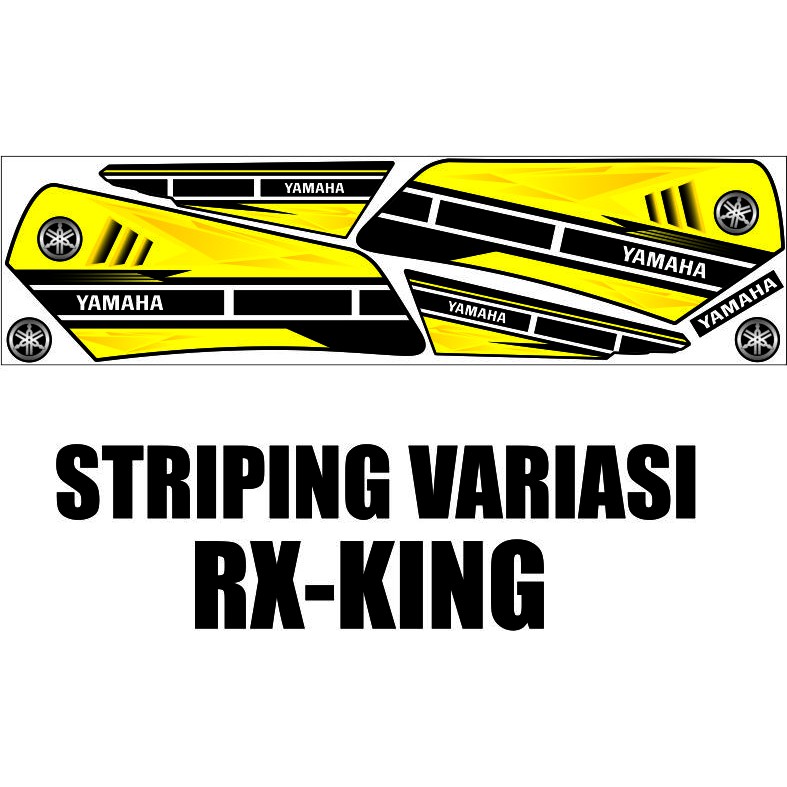 STICKER STRIPING RX-KING SIMPLE THAILOOK UNIVERSAL CUSTOM NGO STIKER CUSTOM RX KING STIKER STRIPING