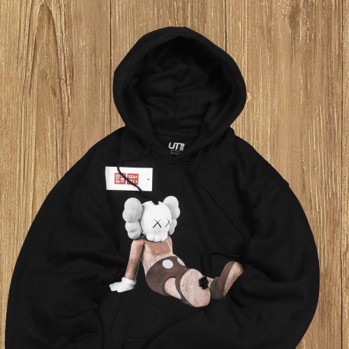 JAKET SWEATER HOODIE UNIQLO PREMIUM | PULLOVER HOODIE UNIQLO X KAWS JACKET MIRROR ORIGINAL /  / SWEA