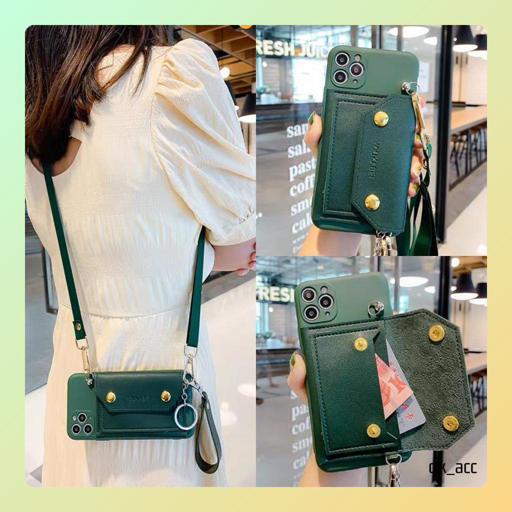 Casing Tali Panjang FH61 WM for Infinix Hot 8 9 10 10s 10t 11 11s 20 20i 30 30i NFC 12 12i Pro Note Play Smart 3+ 4 5 6 6+ HD