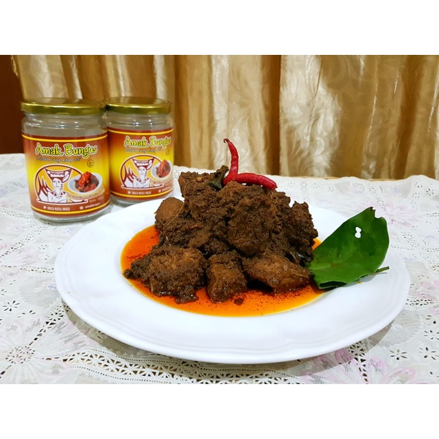 

Randang 1 kg daging+ bumbu )