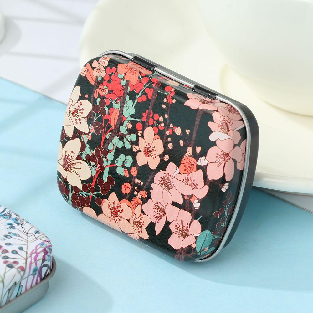 Chookyy Tin Box Portable Home Organizer Wadah Berengsel Bahan Metal