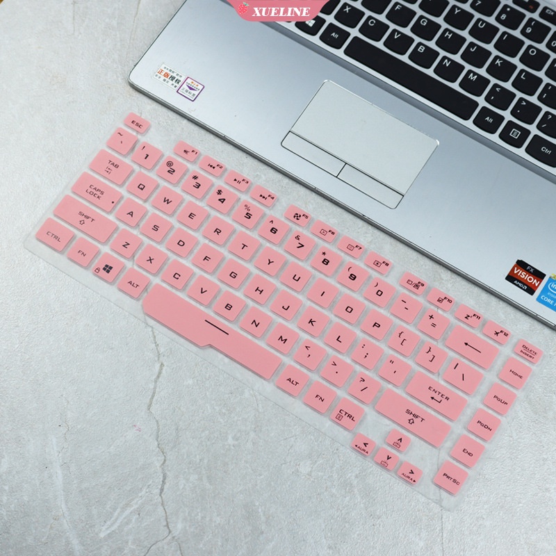 Skin Silikon Cover Pelindung Keyboard 15.6 &quot;Anti Air Untuk ASUS 020