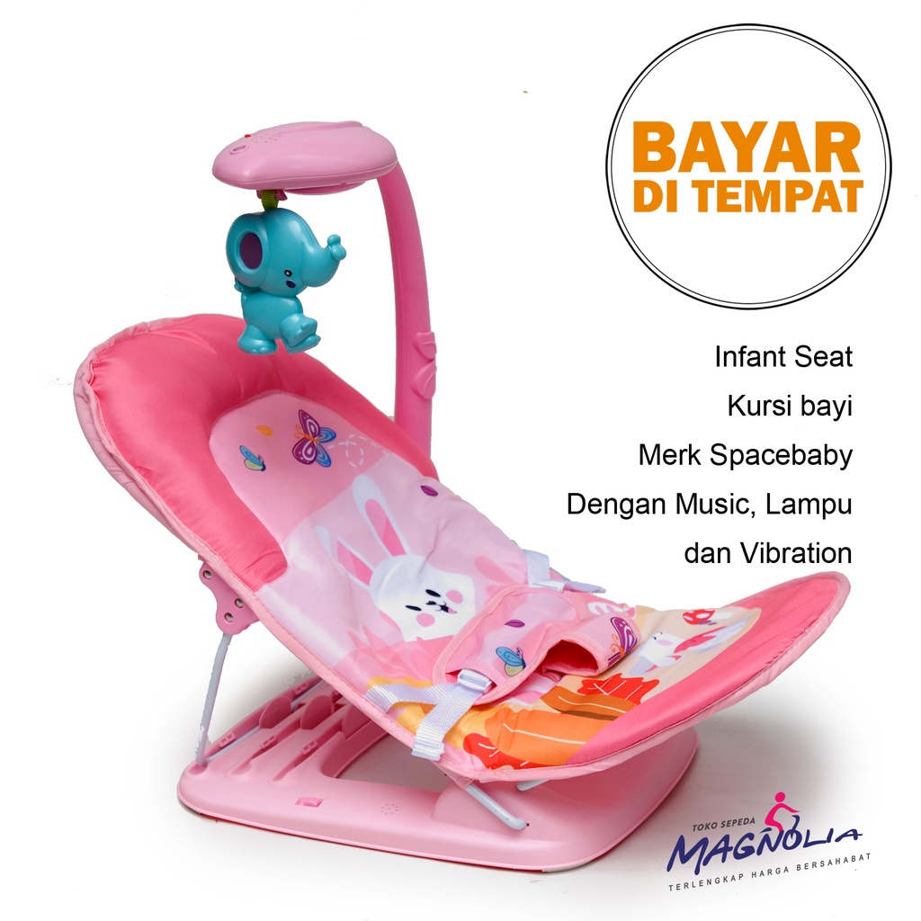 Jual Boncer Bouncer Baby Goyang Elektrik Duduk Goyang Spacebaby Cute ...