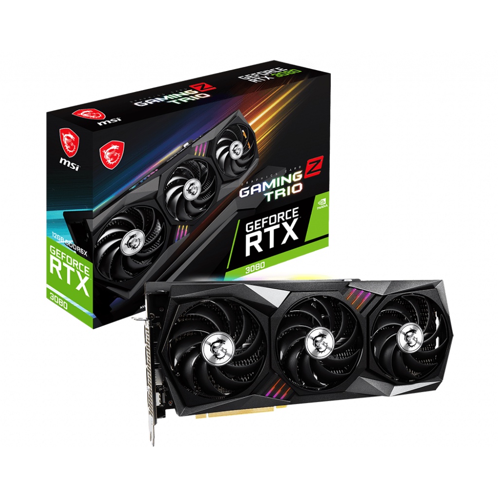 MSI VGA GeForce RTX 3080 GAMING Z TRIO 12G LHR