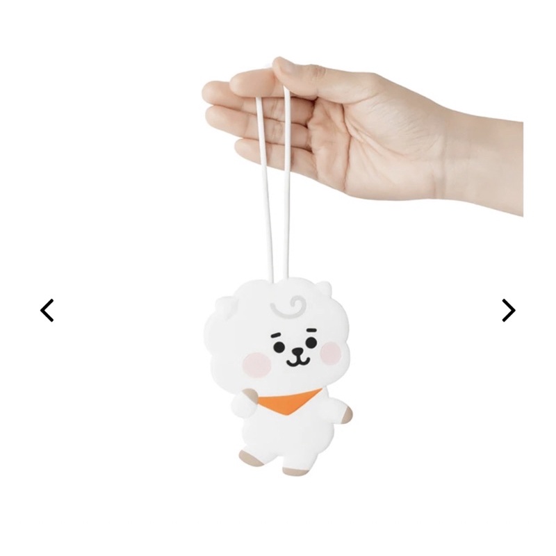 

[READY STOCK] BT21 RJ BABY SILICON NAME TAG