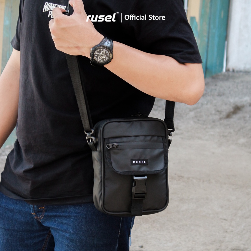 HEYRUS RUSEL BANDLING I Slingbag vama dan Wallet Hara