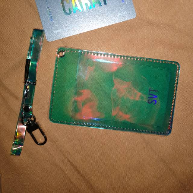 Seventeen Transparant Card Holder Official Carat 3rd gen
