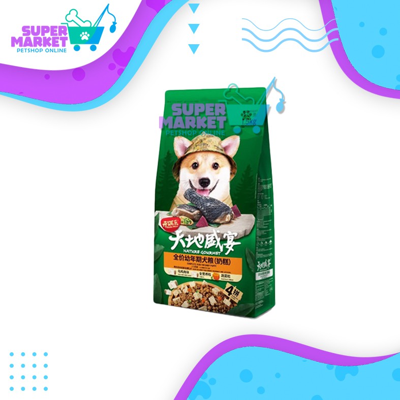 

KITCHEN FLAVOR Silky Fowl Black Chicken & Purple Potato Puppy Food 1,5Kg