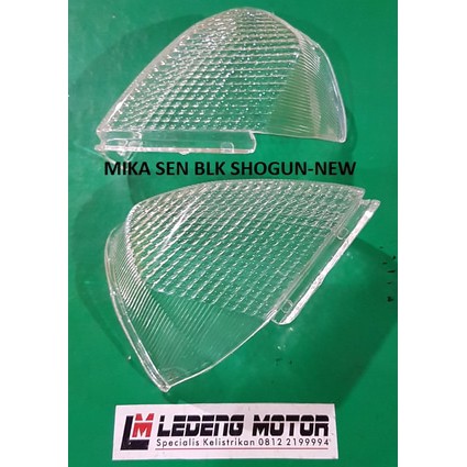 Mika Sen Belakang Shogun New Kaca Lampu Sein Belakang Lokal