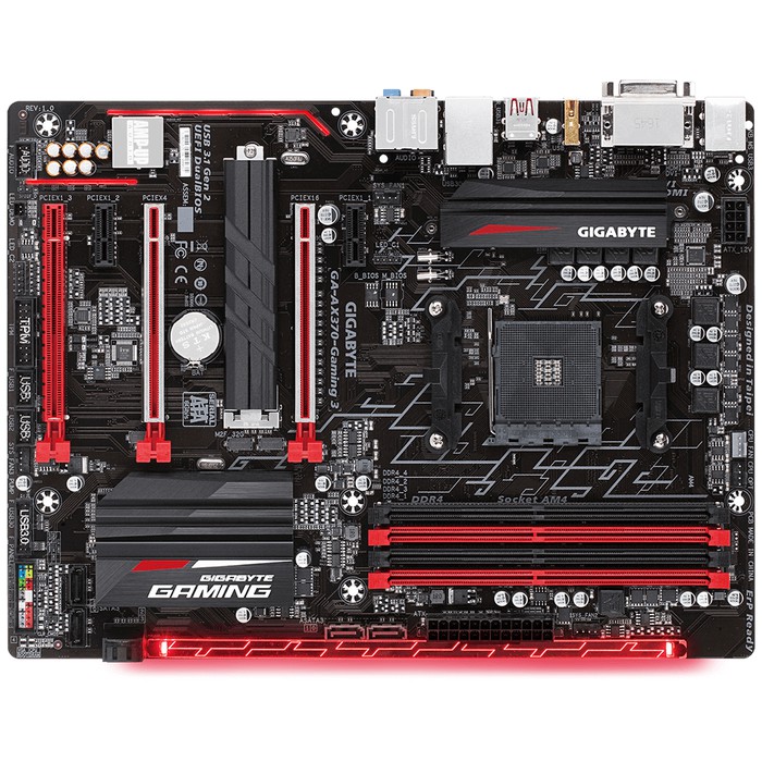 Gigabyte Ga Ax370 Gaming 3 Am4 Amd Promontory X370 Ddr4 Usb3 1 Shopee Indonesia