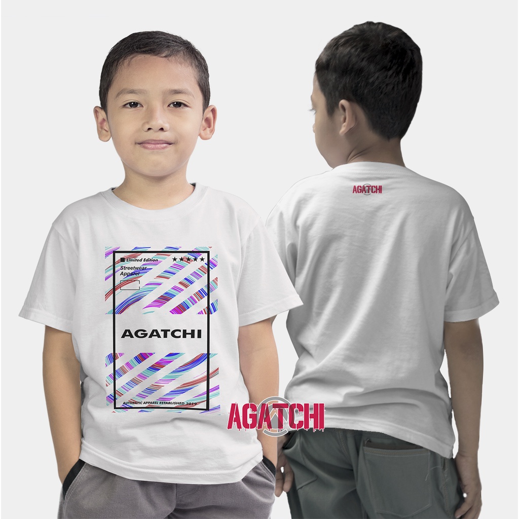 Baju Kaos Distro Atasan Anak Laki-Laki Agatchi Code C1R