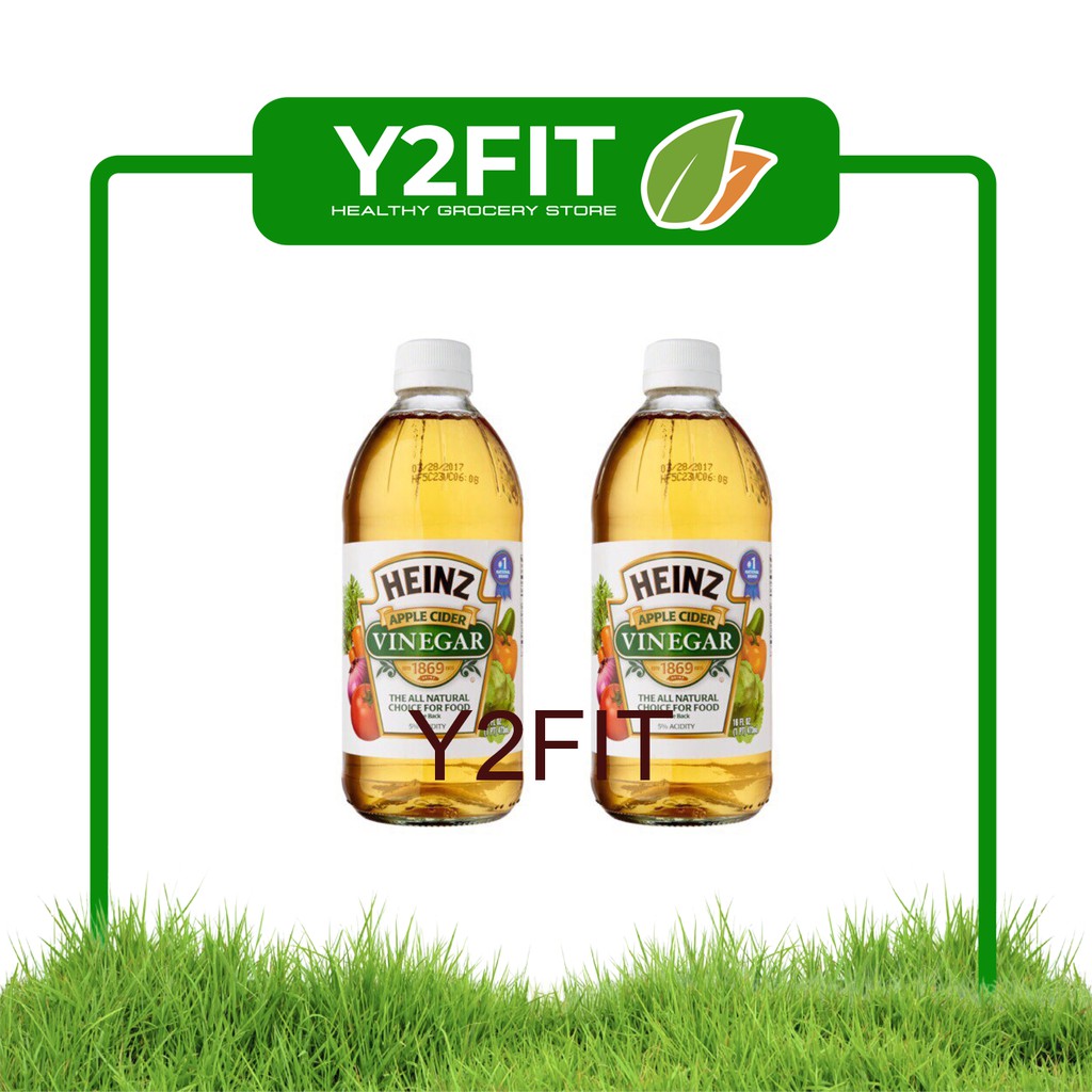 

PAKET BUNDLING 2 PCS Heinz Apple Cider Vinegar / Cuka Apel 473 ML HARGA MIRING