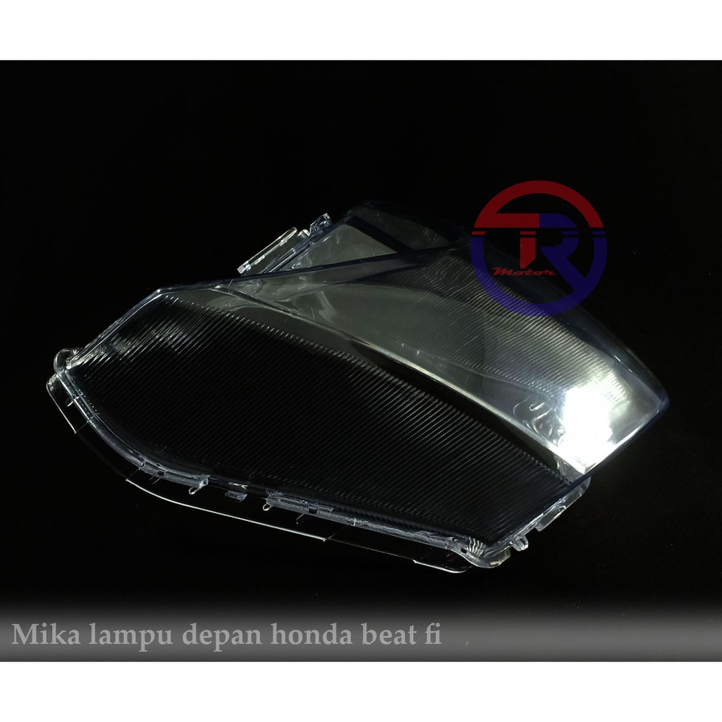 mika kaca lampu depan honda beat fi