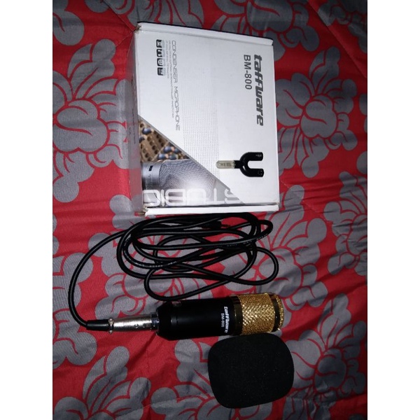 Jual Mic Condenser TAFFWARE BM800 (SECOND) Shopee Indonesia