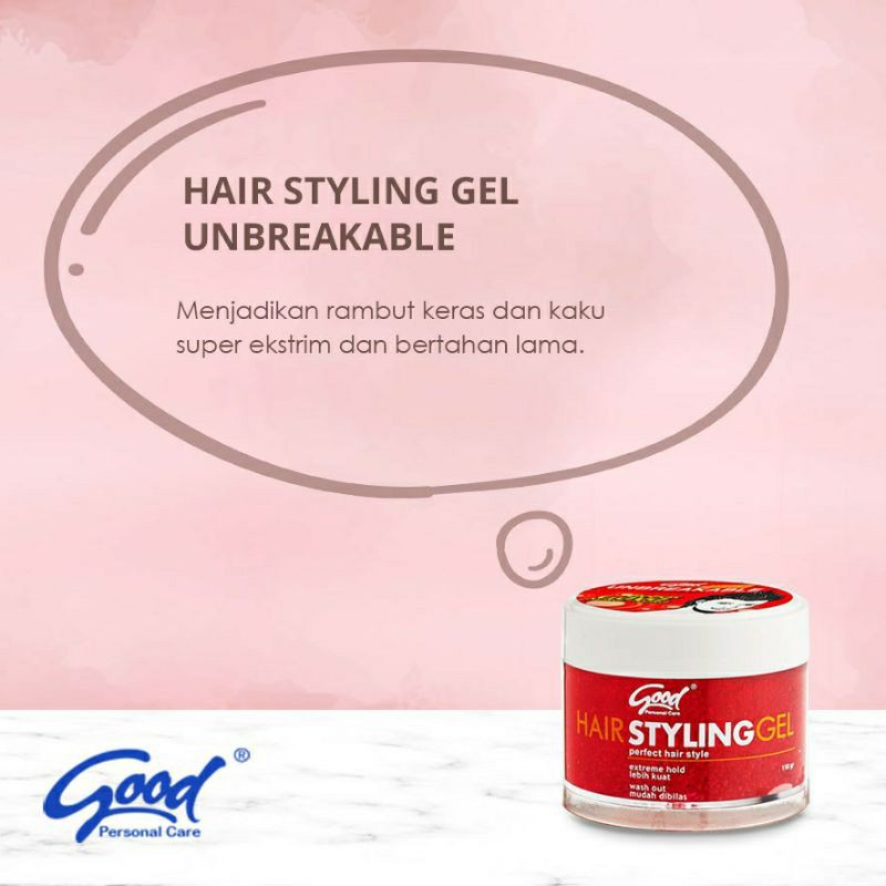 GOOD Unbreakable Styling Gel 300 GR